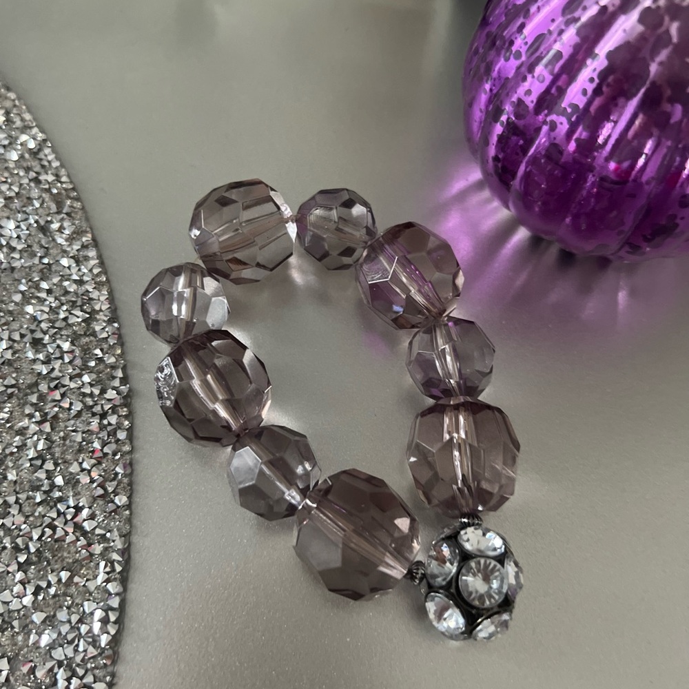 Simply Vera Vera Wang Beaded w/Rhinestone Bracelet